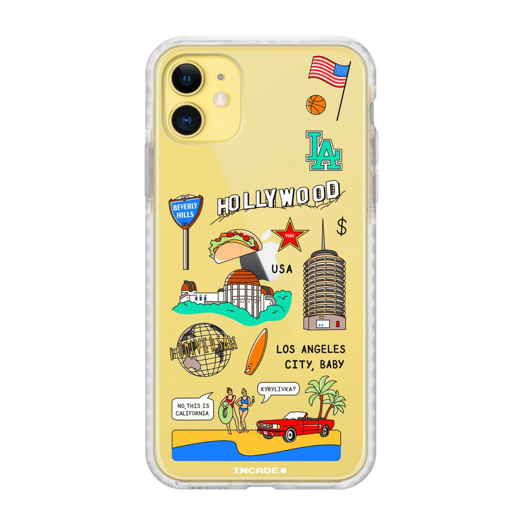 Чохол для iPhone 11 LOS ANGELES - INCADE