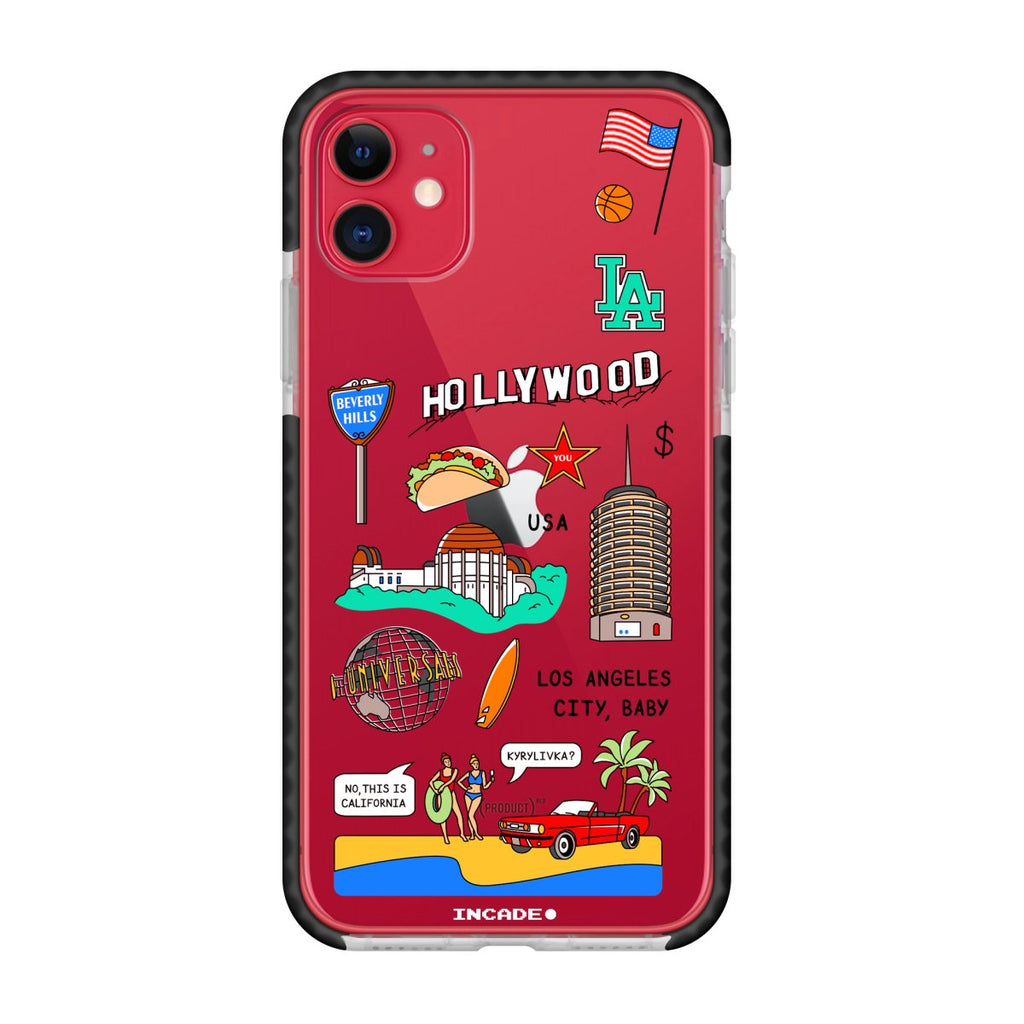 Чохол для iPhone 11 LOS ANGELES - INCADE