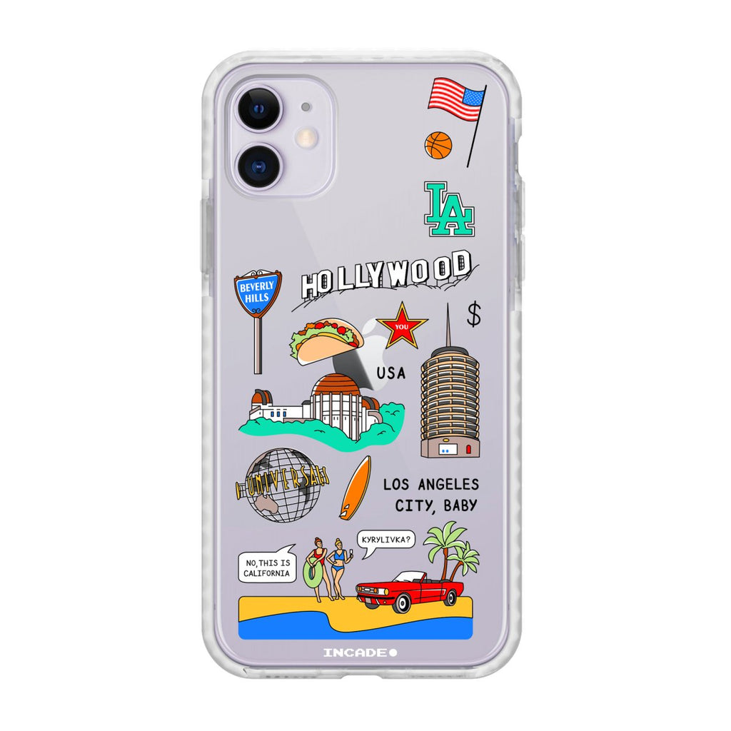 Чохол для iPhone 11 LOS ANGELES - INCADE