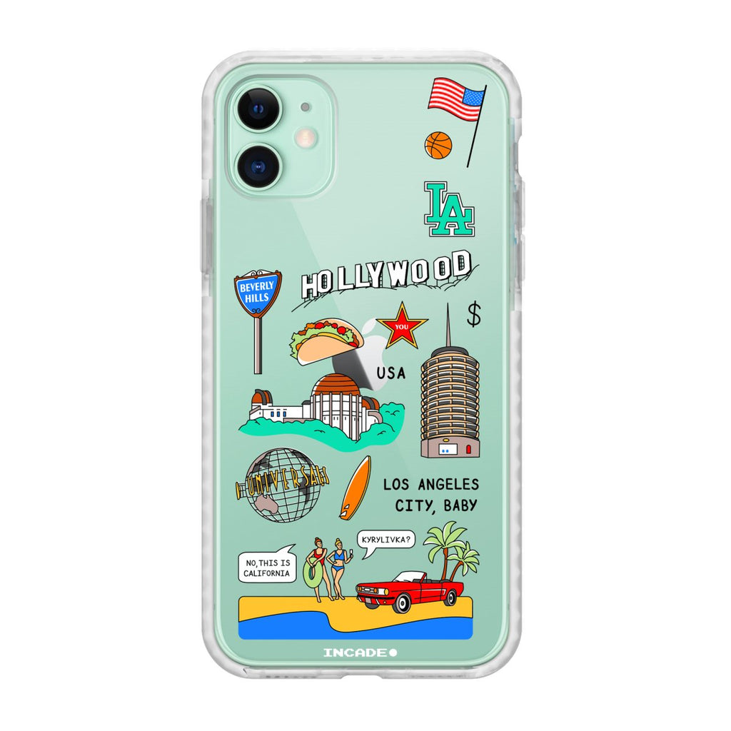 Чохол для iPhone 11 LOS ANGELES - INCADE