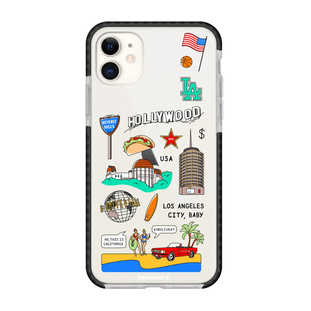 Чохол для iPhone 11 LOS ANGELES - INCADE
