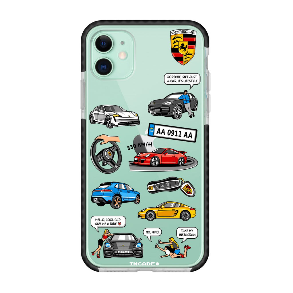 Чохол для iPhone 11 PORSCHE - INCADE