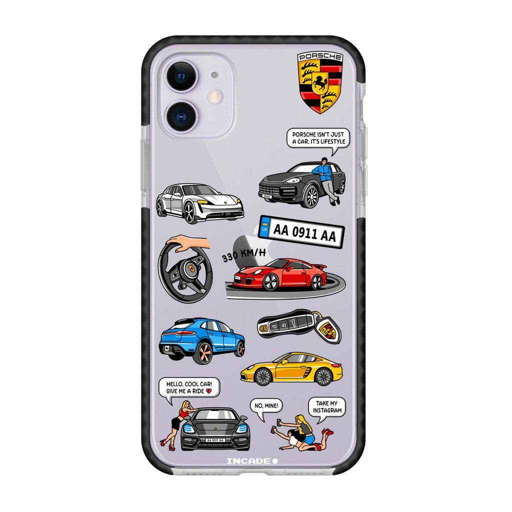 Чохол для iPhone 11 PORSCHE - INCADE