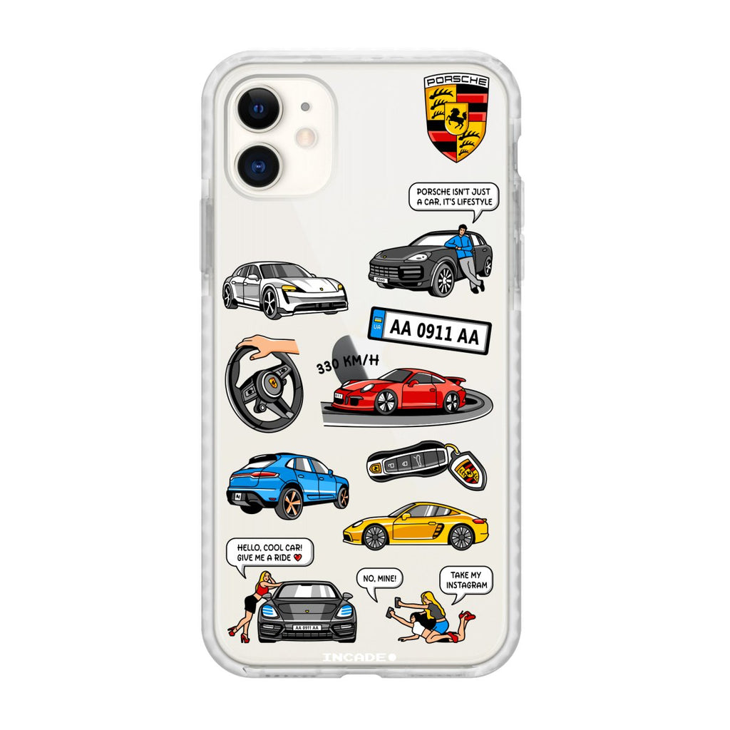 Чохол для iPhone 11 PORSCHE - INCADE