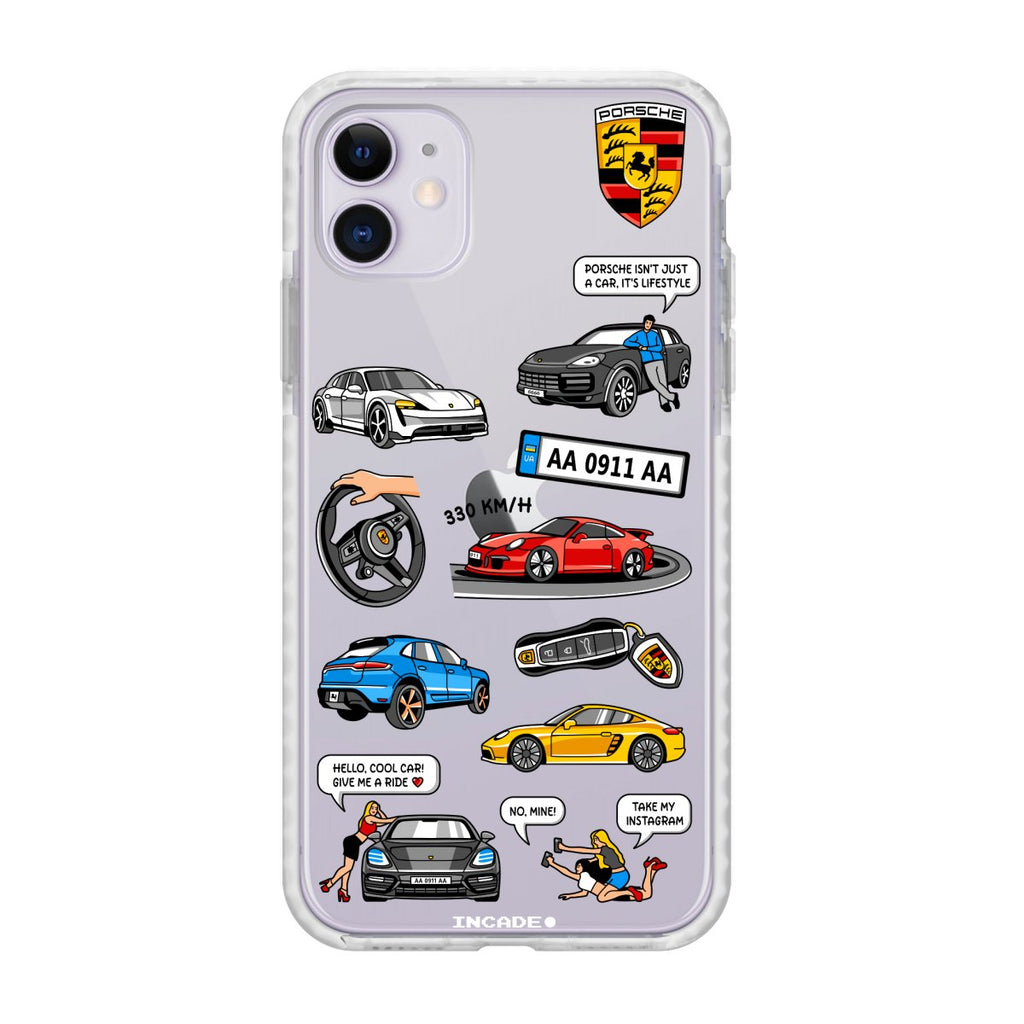 Чохол для iPhone 11 PORSCHE - INCADE
