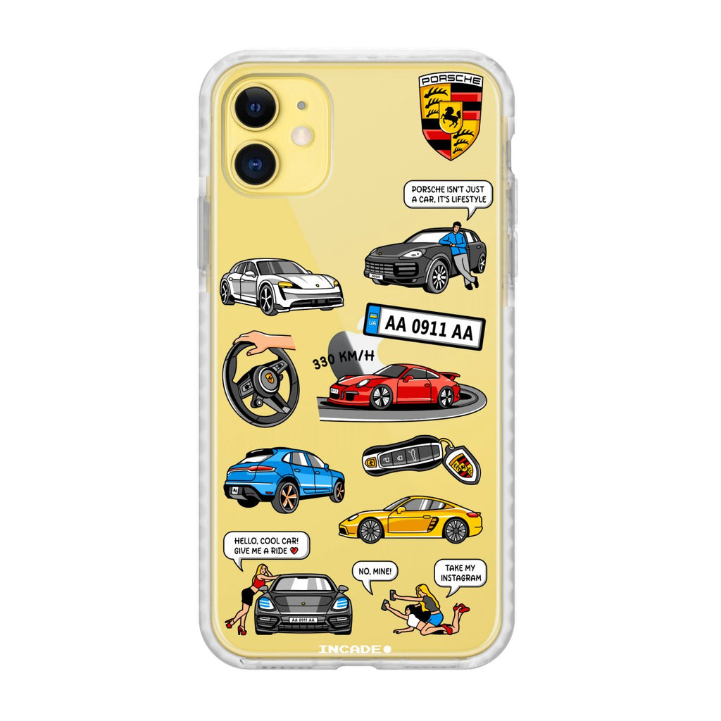 Чохол для iPhone 11 PORSCHE - INCADE