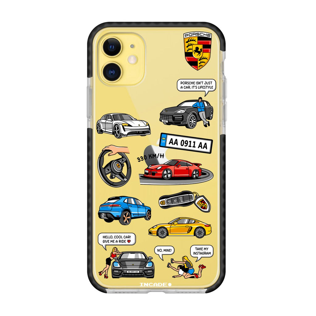 Чохол для iPhone 11 PORSCHE - INCADE