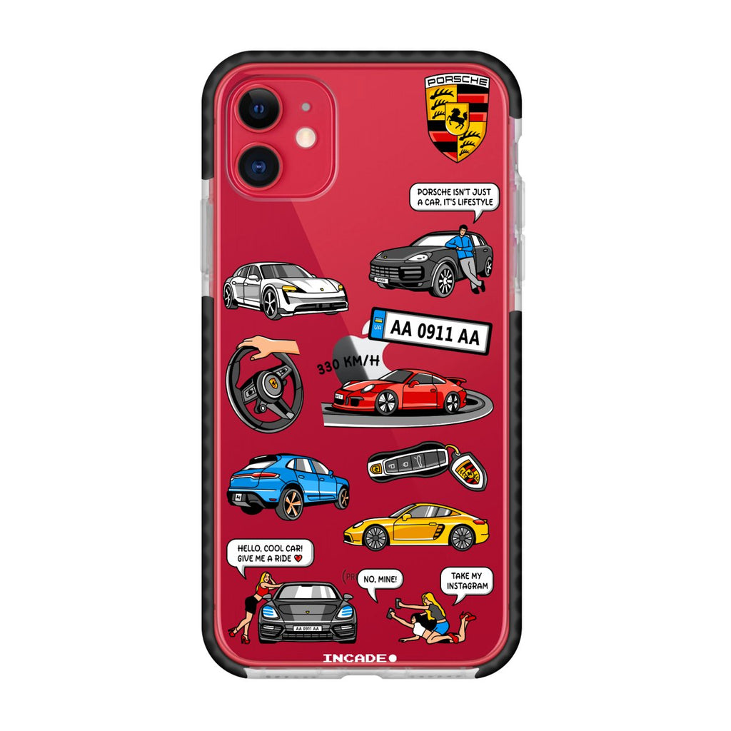 Чохол для iPhone 11 PORSCHE - INCADE