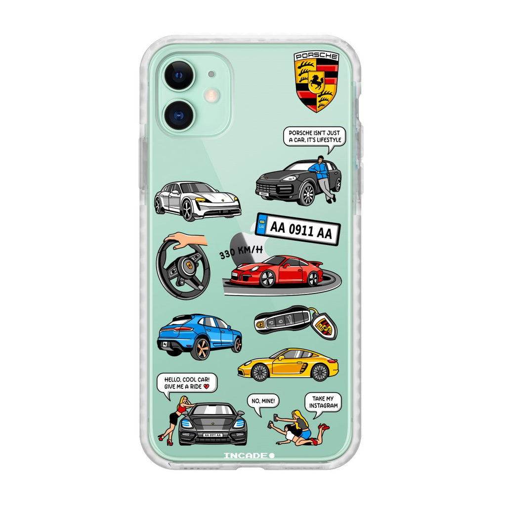 Чохол для iPhone 11 PORSCHE - INCADE