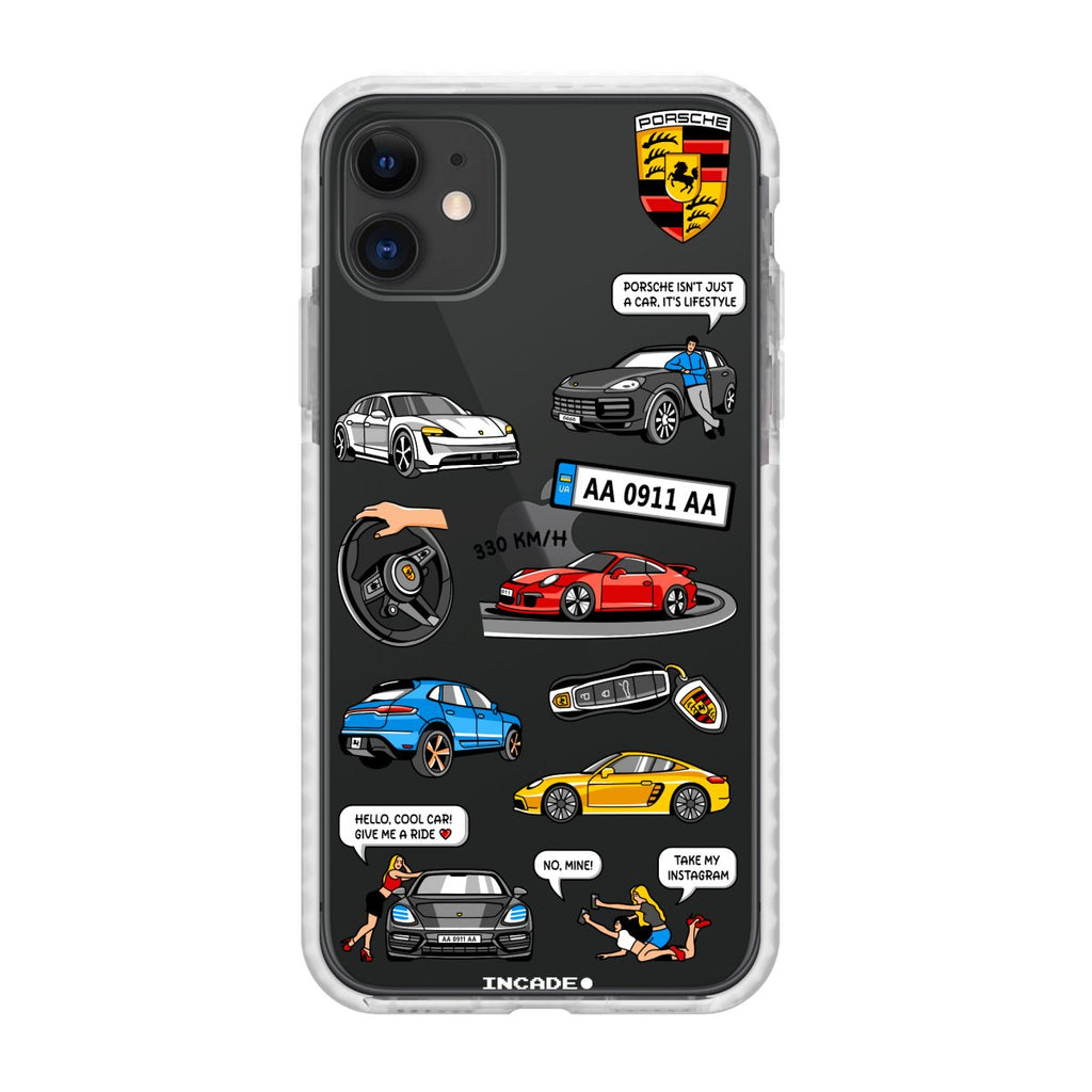 Чохол для iPhone 11 PORSCHE - INCADE