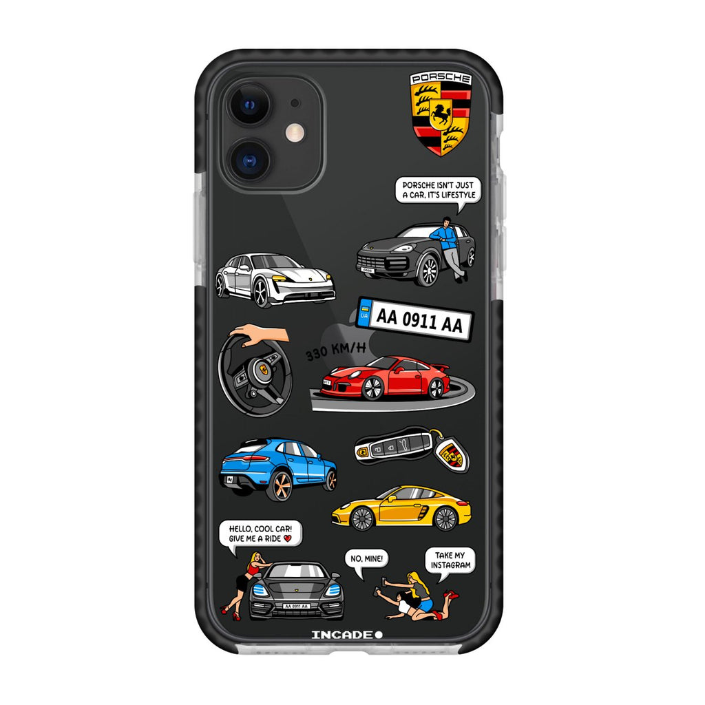 Чохол для iPhone 11 PORSCHE - INCADE