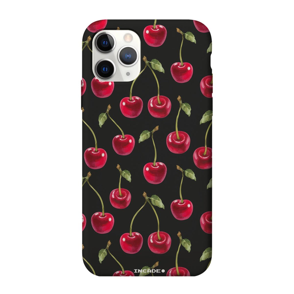 Чохол для iPhone 11 Pro CHERRIES Black silver — INCADE