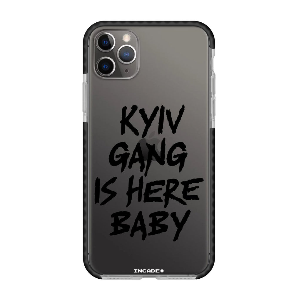 Чохол для iPhone 11 Pro Max kyiv black - INCADE
