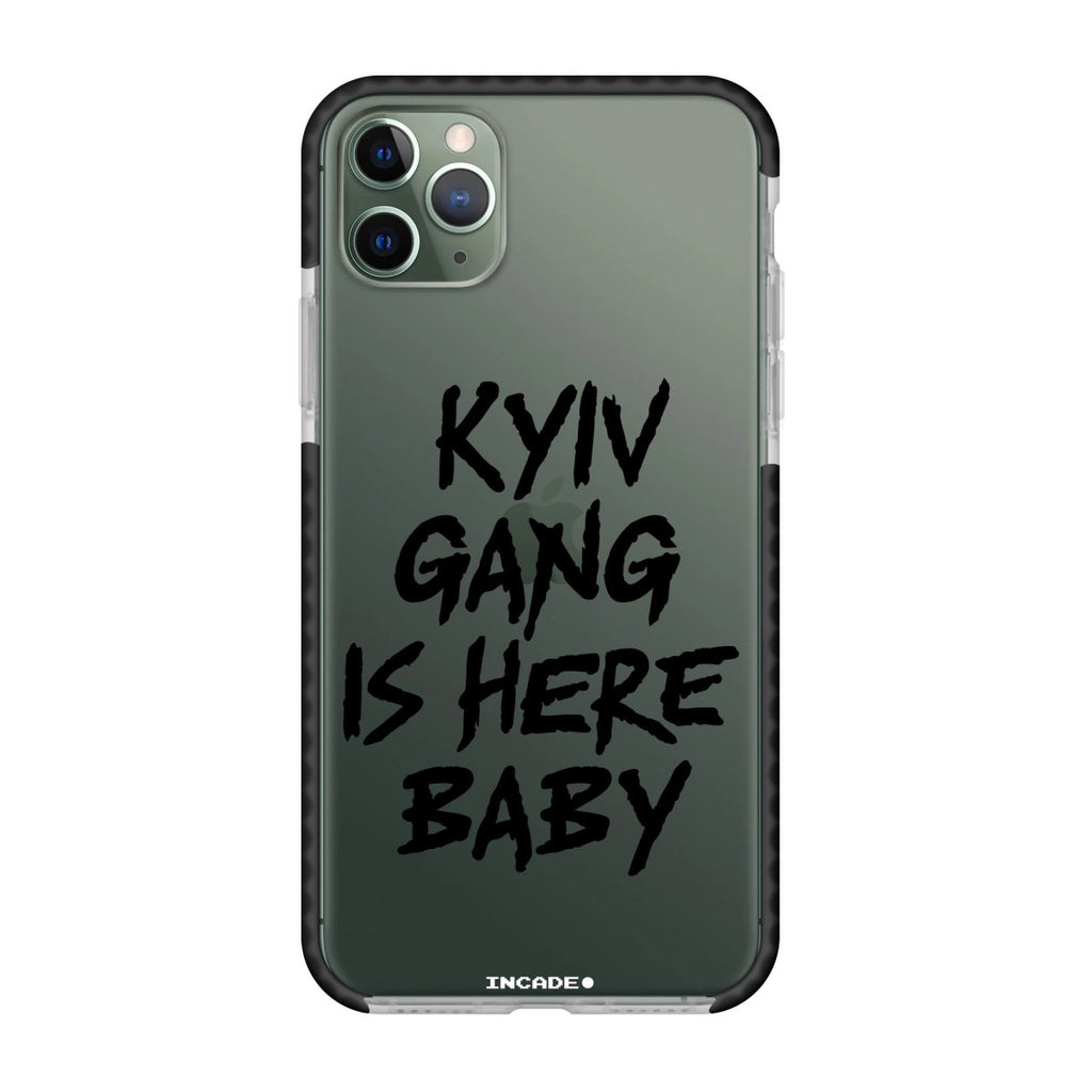 Чохол для iPhone 11 Pro Max kyiv black - INCADE