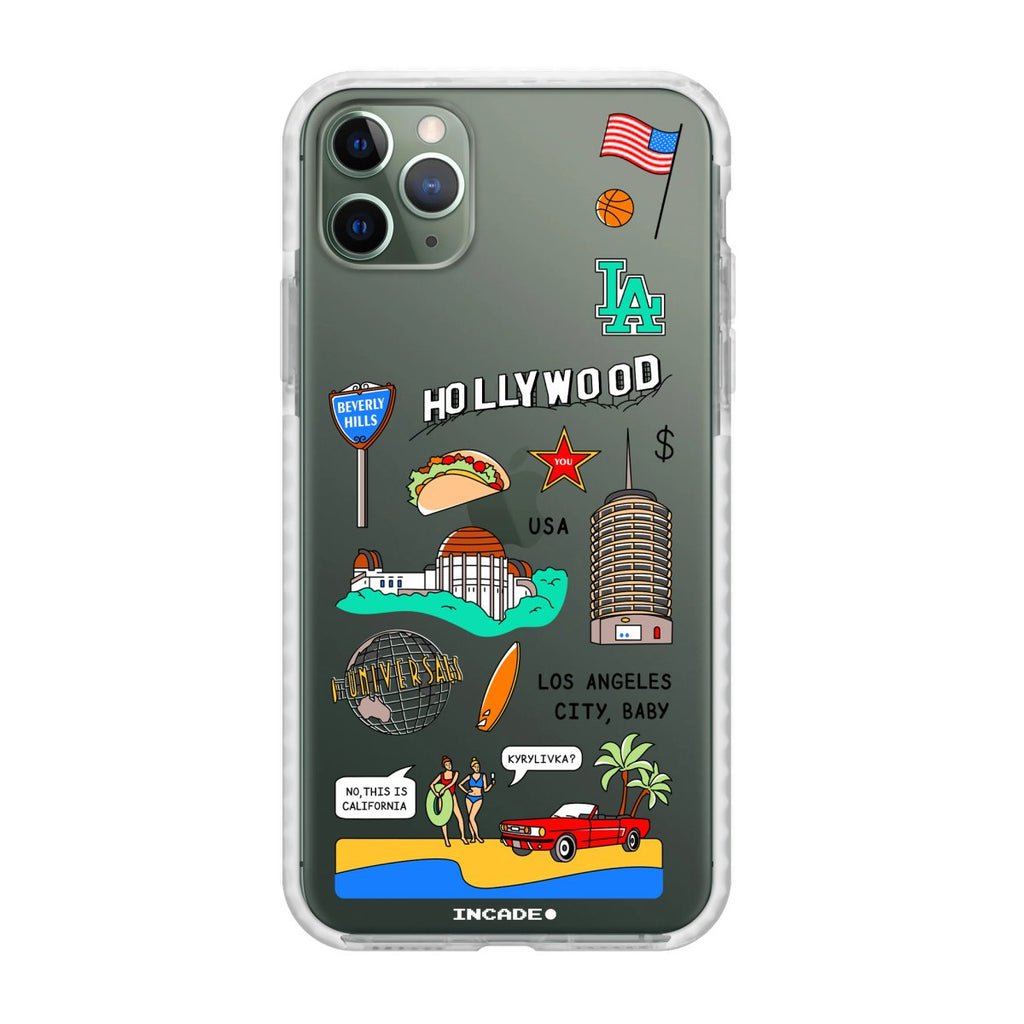 Чохол для iPhone 11 Pro Max LOS ANGELES - INCADE