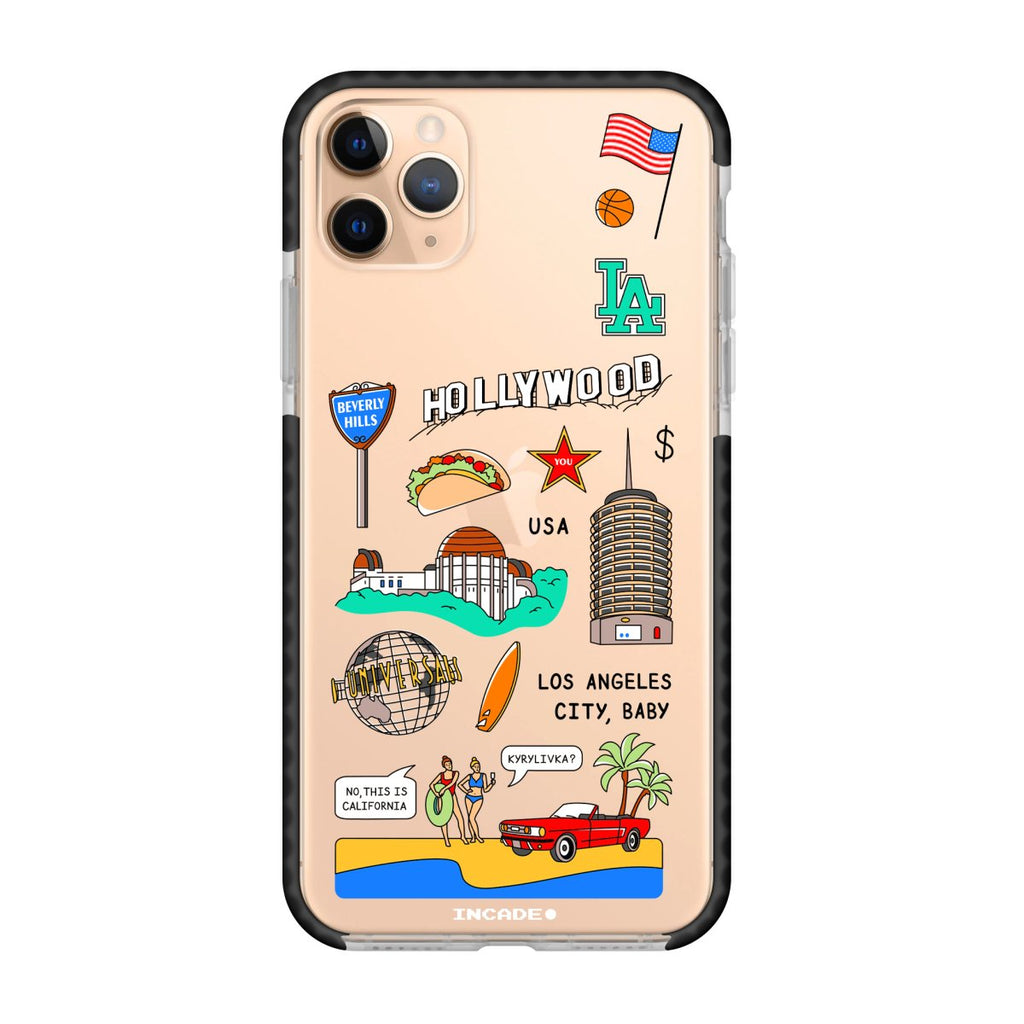 Чохол для iPhone 11 Pro Max LOS ANGELES - INCADE
