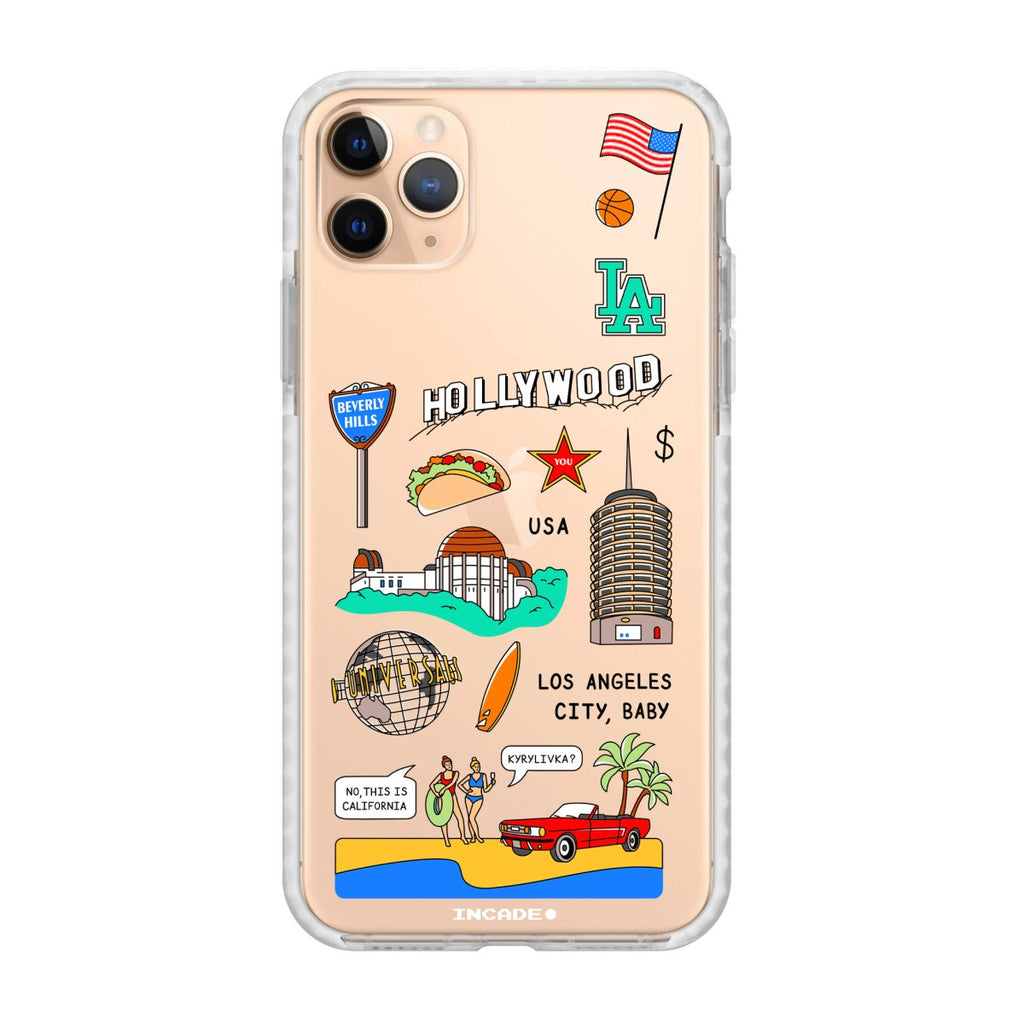Чохол для iPhone 11 Pro Max LOS ANGELES - INCADE