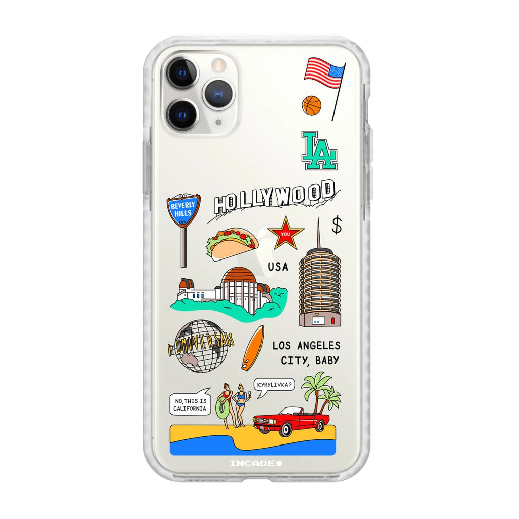 Чохол для iPhone 11 Pro Max LOS ANGELES - INCADE