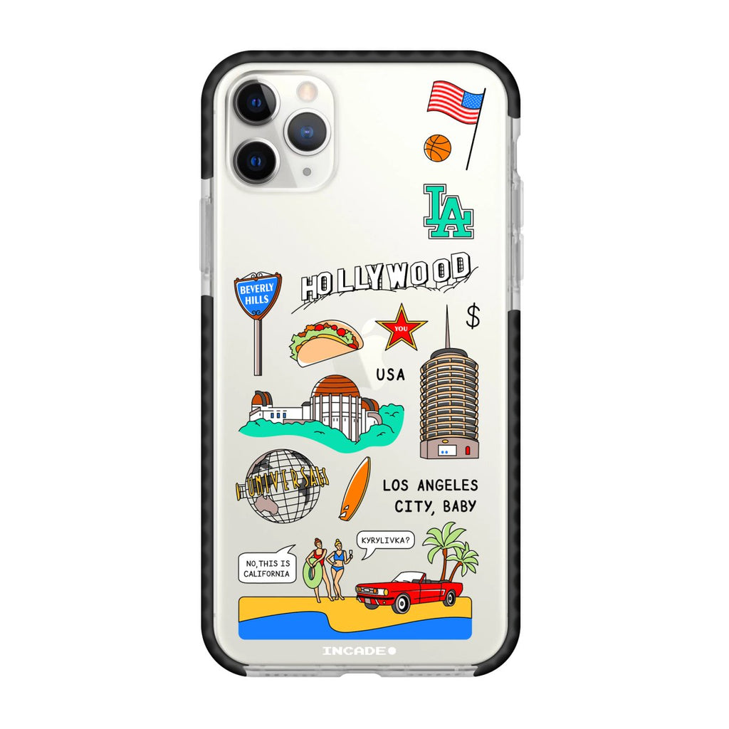 Чохол для iPhone 11 Pro Max LOS ANGELES - INCADE