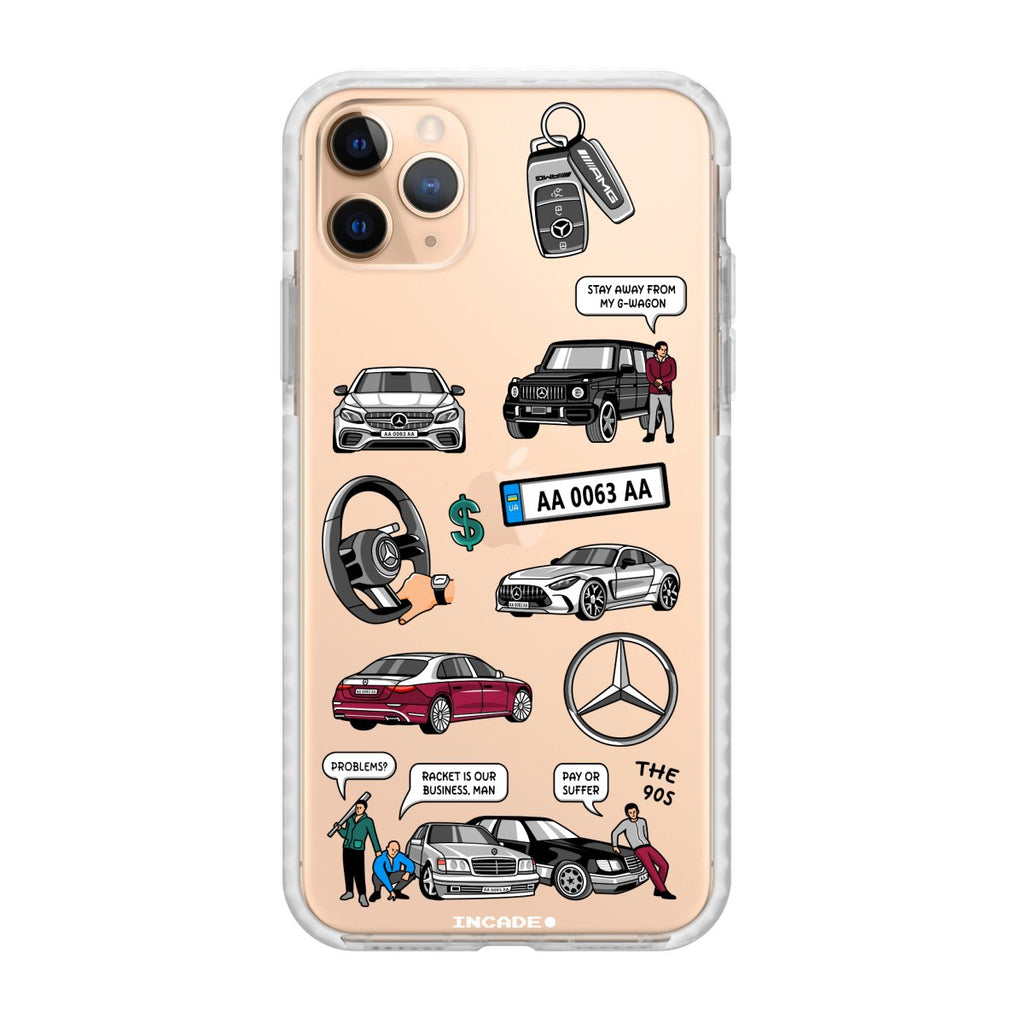 Чохол для iPhone 11 Pro Max MERCEDES - INCADE