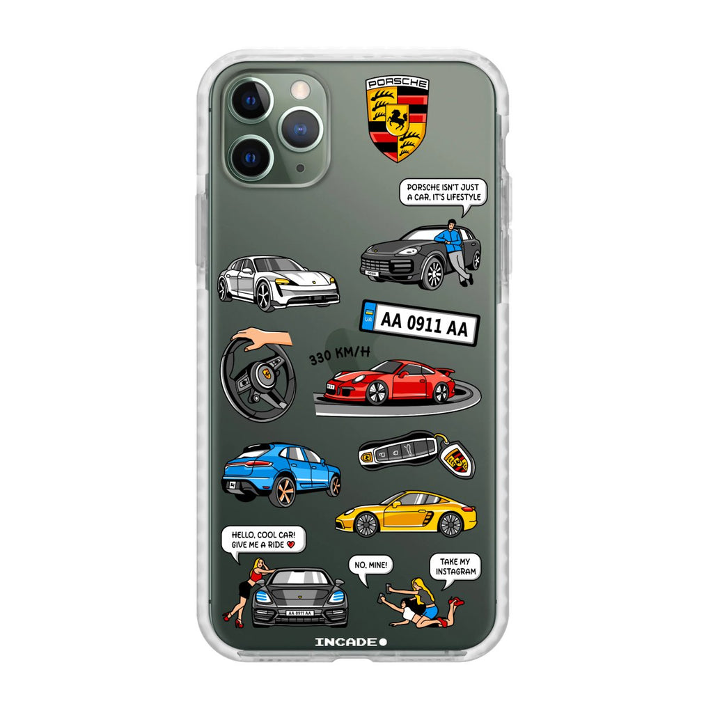 Чохол для iPhone 11 Pro Max PORSCHE - INCADE