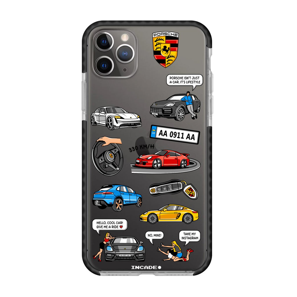 Чохол для iPhone 11 Pro Max PORSCHE - INCADE