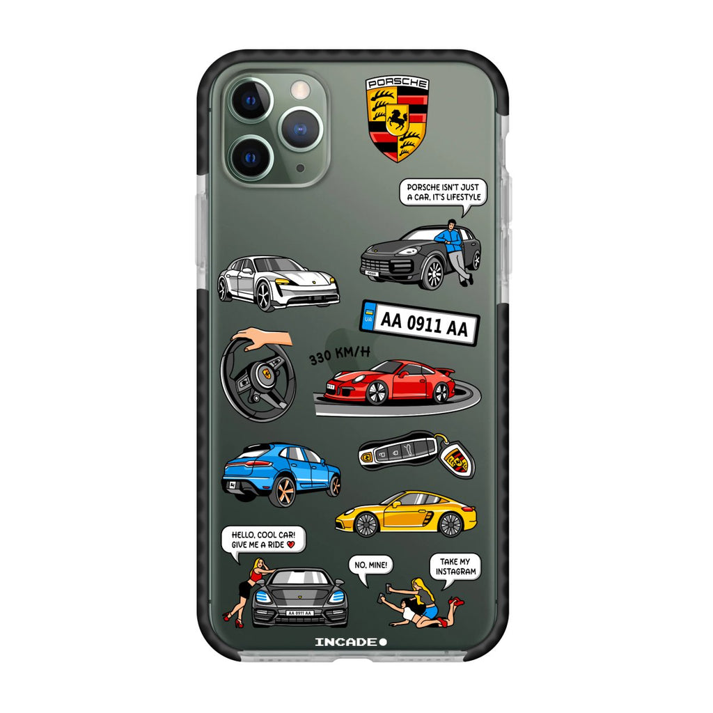 Чохол для iPhone 11 Pro Max PORSCHE - INCADE