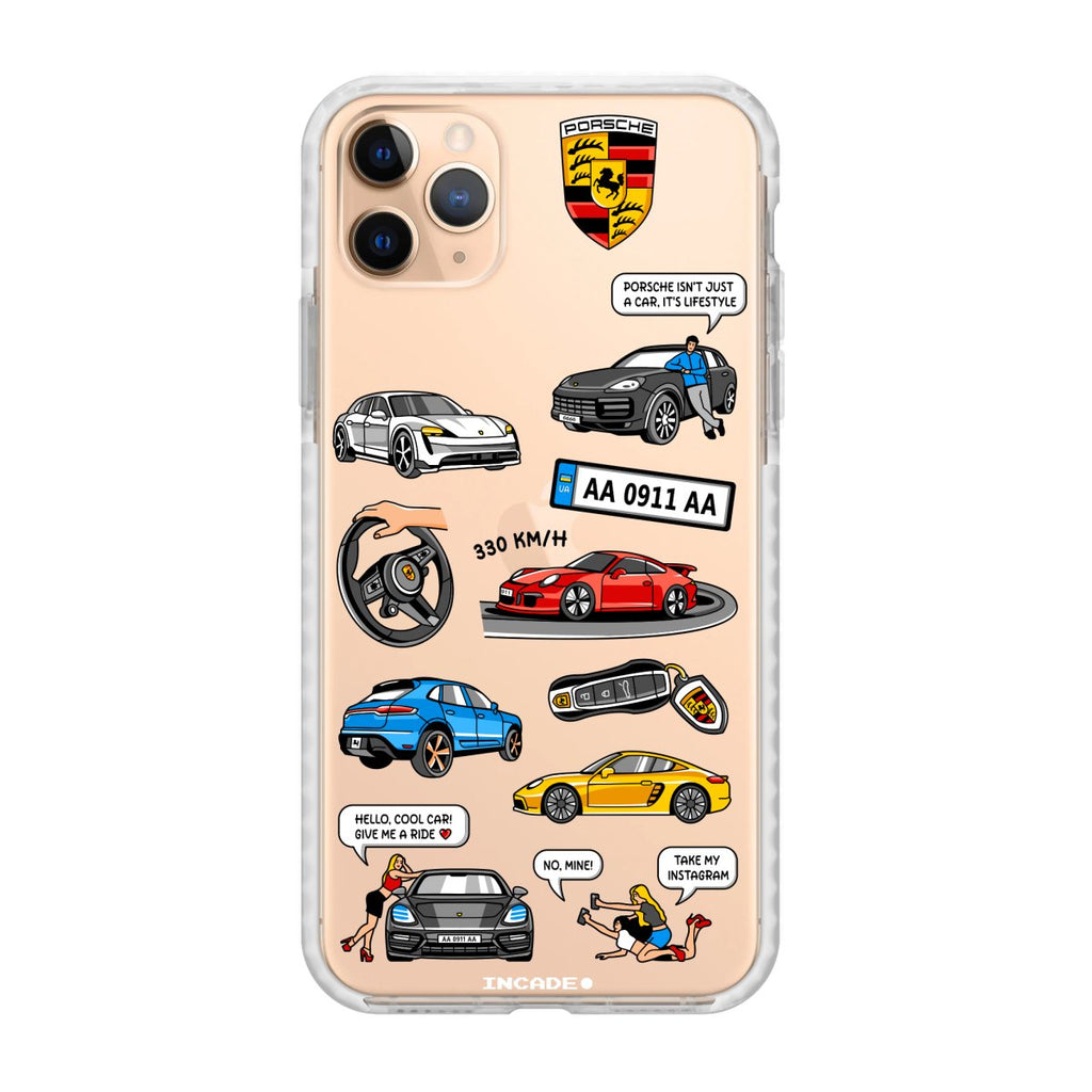 Чохол для iPhone 11 Pro Max PORSCHE - INCADE