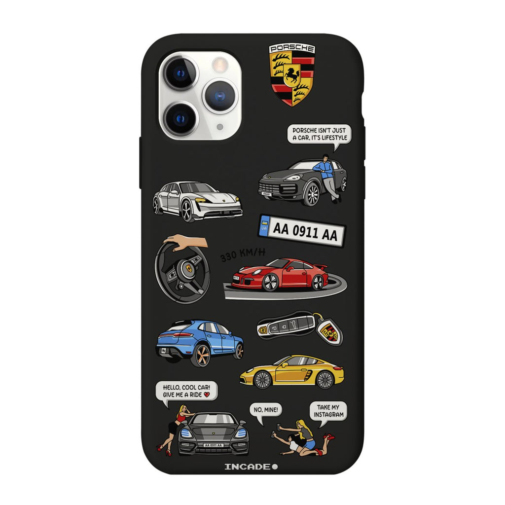Чохол для iPhone 11 Pro Max PORSCHE - INCADE