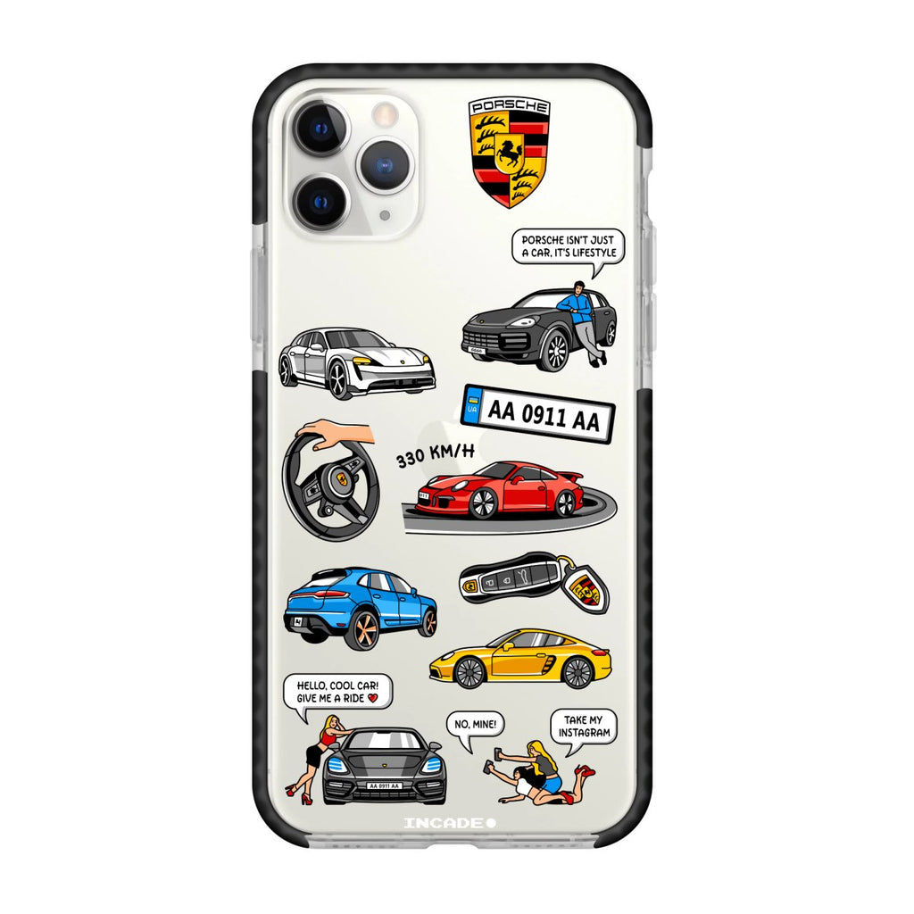 Чохол для iPhone 11 Pro Max PORSCHE - INCADE