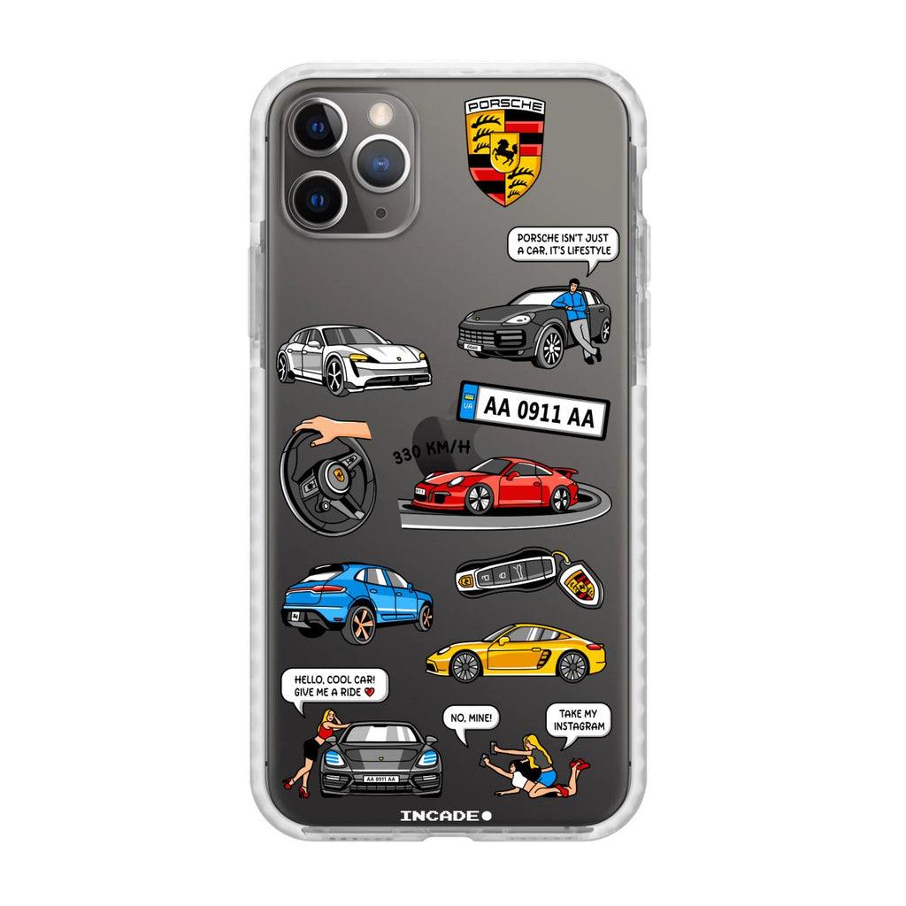 Чохол для iPhone 11 Pro Max PORSCHE - INCADE