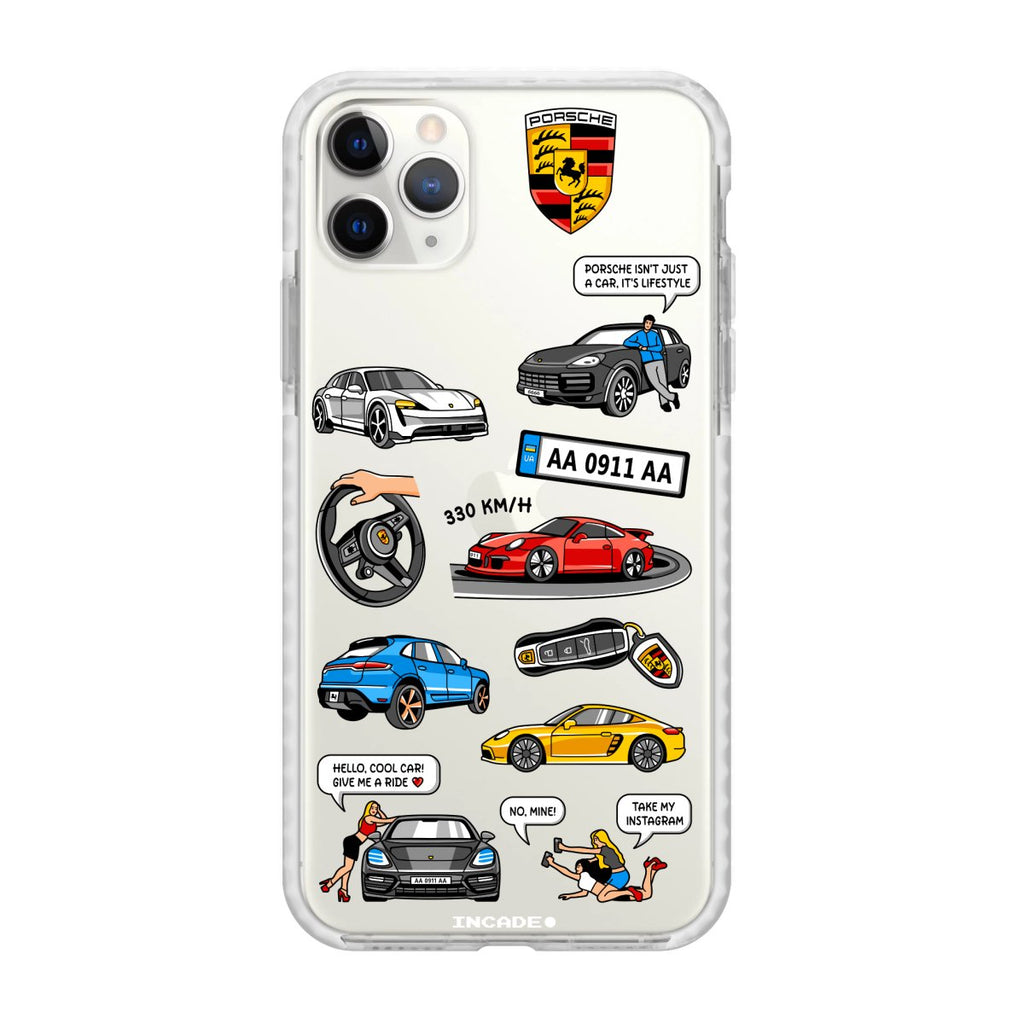 Чохол для iPhone 11 Pro PORSCHE - INCADE