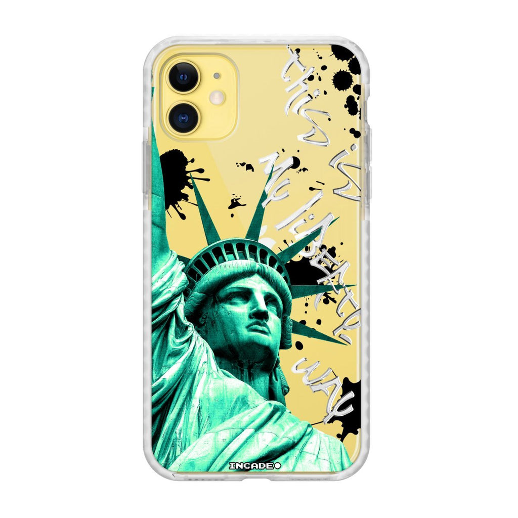 Чохол для iPhone 11 STATUE GREEN - INCADE