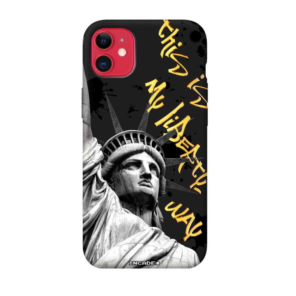 Чохол для iPhone 11 STATUE GREY - INCADE