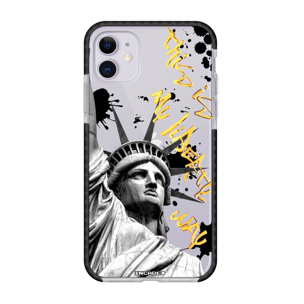 Чохол для iPhone 11 STATUE GREY - INCADE