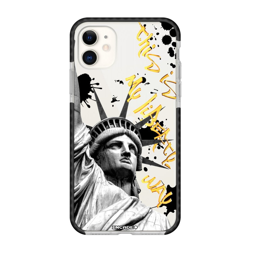 Чохол для iPhone 11 STATUE GREY - INCADE