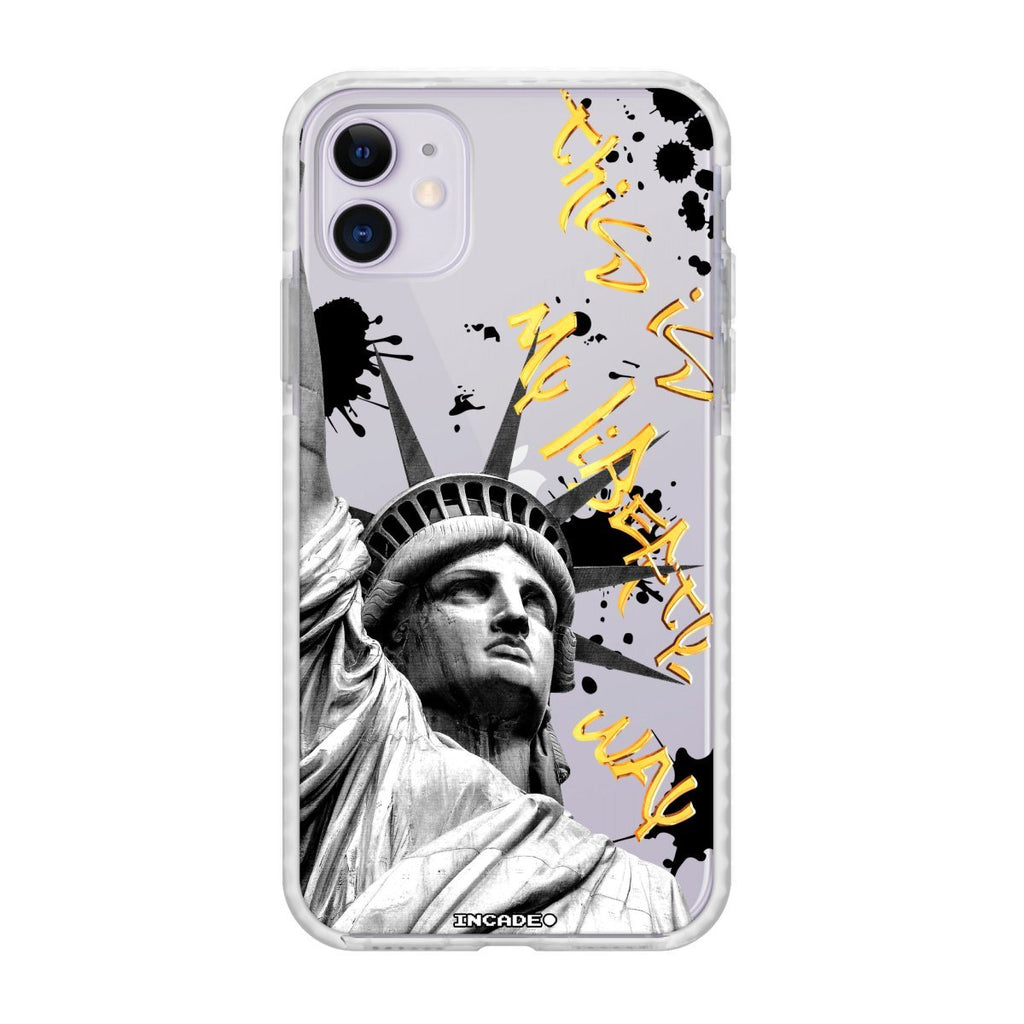 Чохол для iPhone 11 STATUE GREY - INCADE