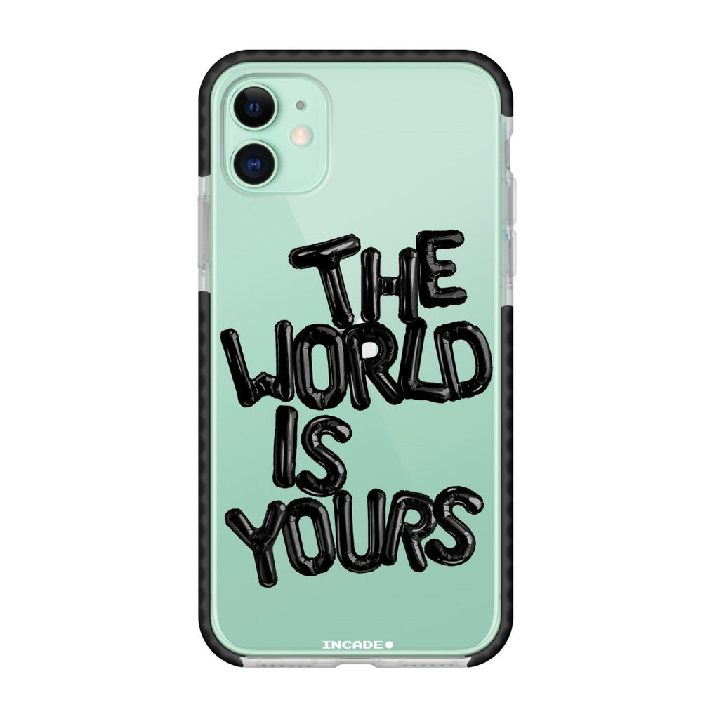 Чохол для iPhone 11 world black - INCADE