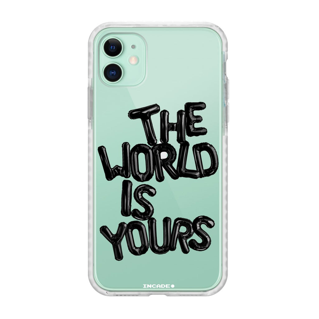 Чохол для iPhone 11 world black - INCADE