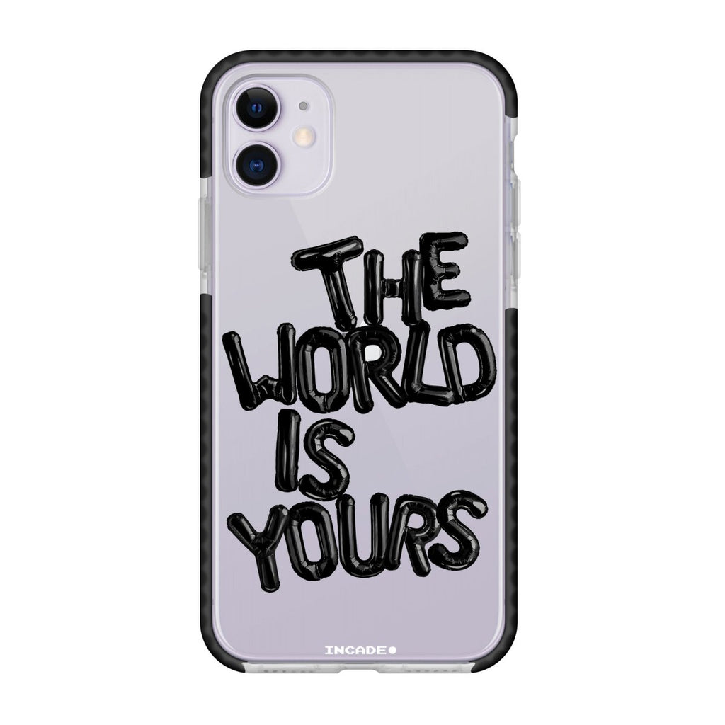 Чохол для iPhone 11 world black - INCADE