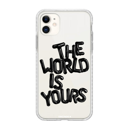 Чохол для iPhone 11 world black - INCADE