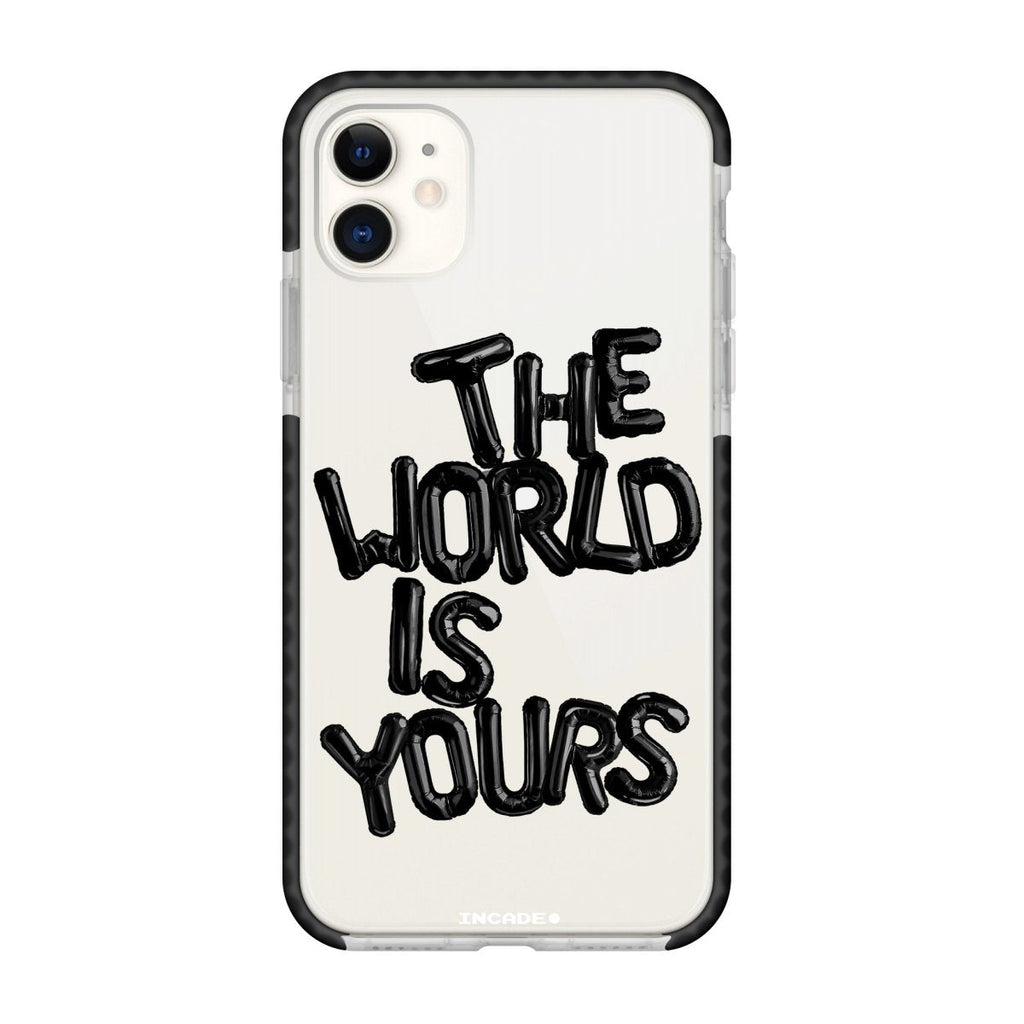Чохол для iPhone 11 world black - INCADE