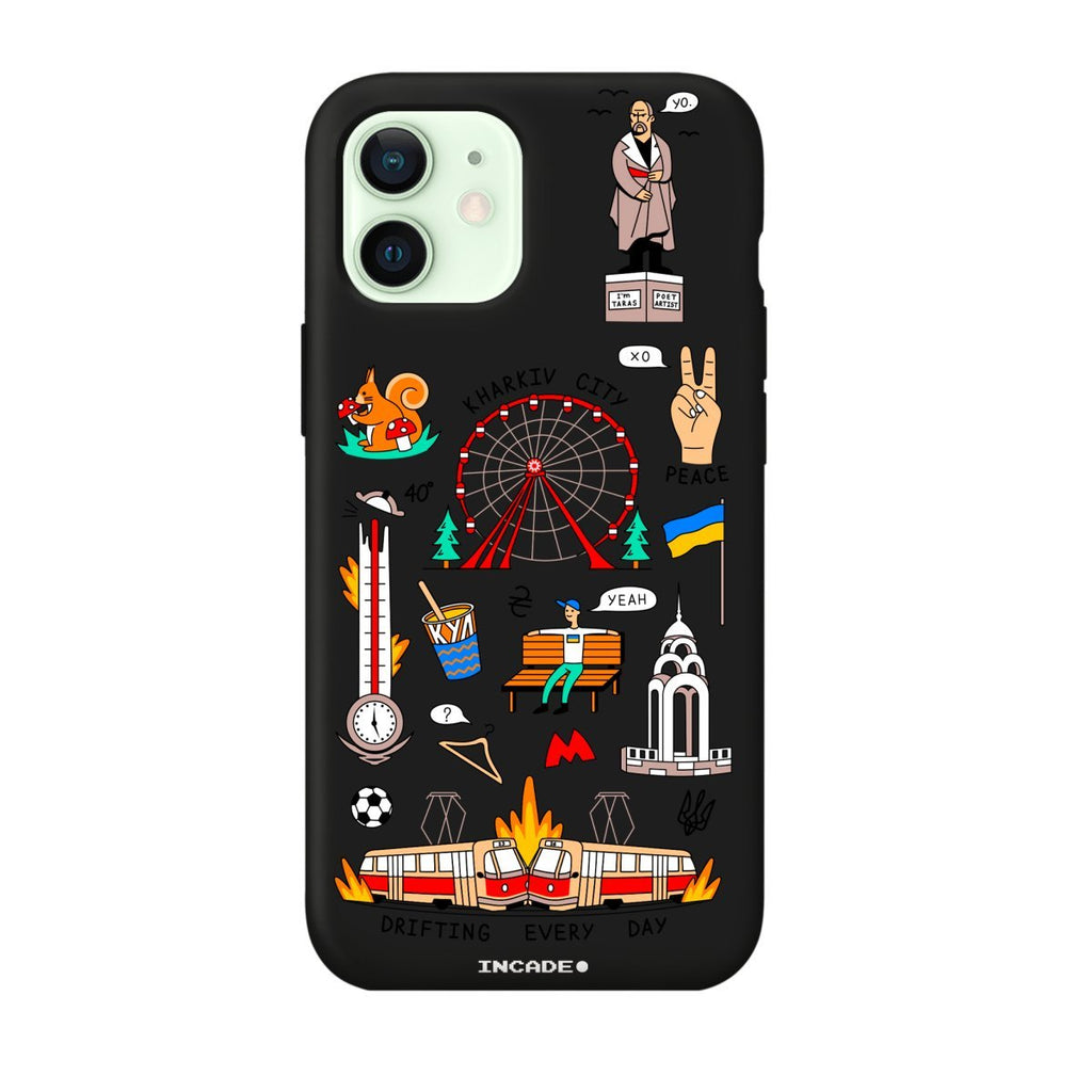 Чохол для iPhone 12 KHARKIV - INCADE