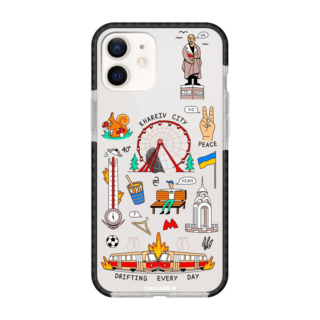 Чохол для iPhone 12 KHARKIV - INCADE