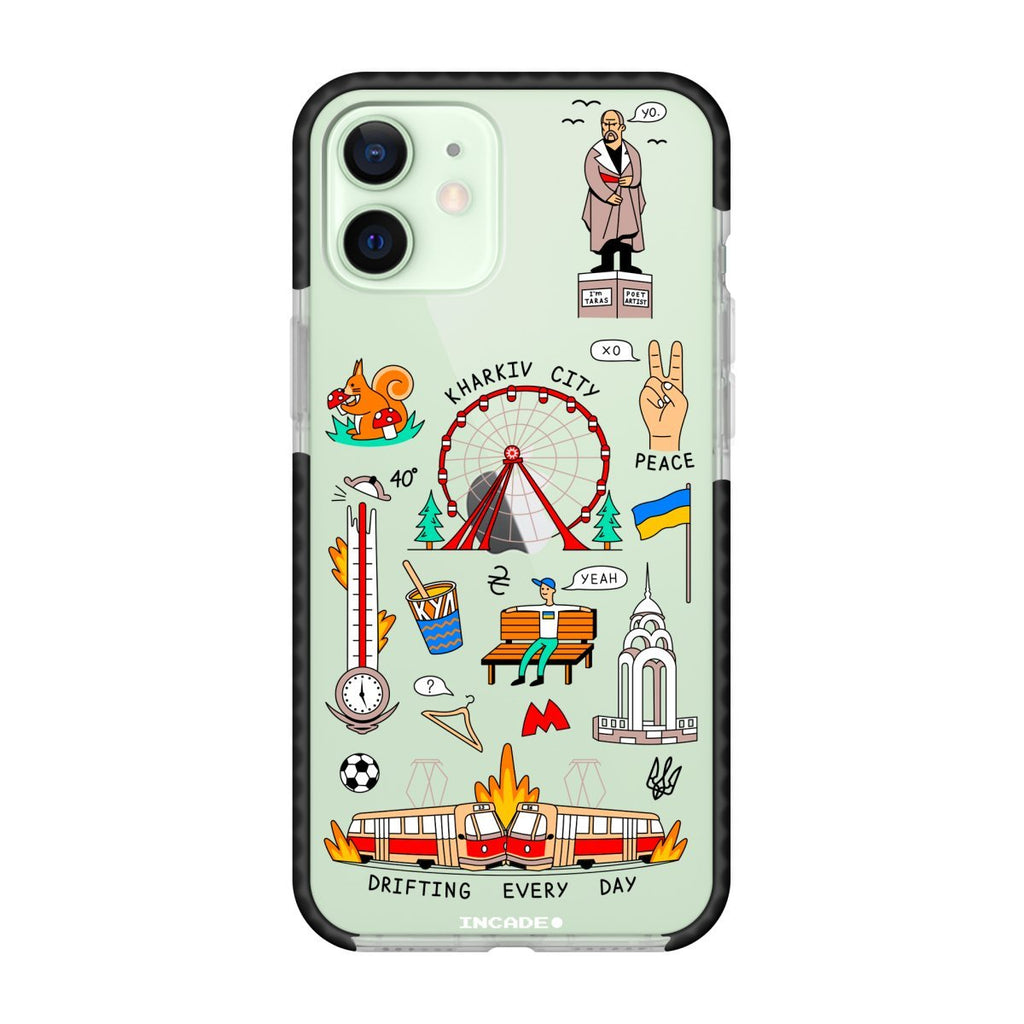 Чохол для iPhone 12 KHARKIV - INCADE