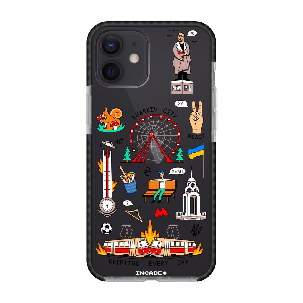 Чохол для iPhone 12 KHARKIV - INCADE