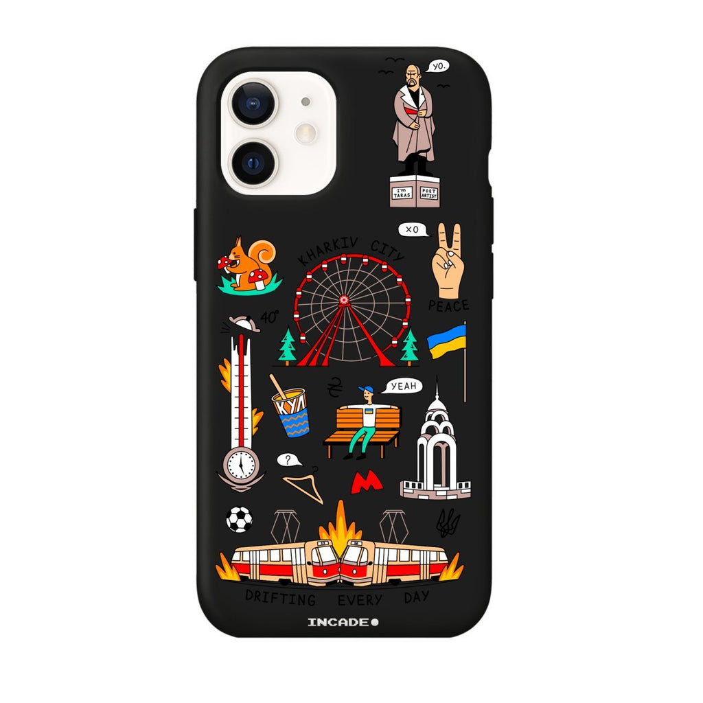 Чохол для iPhone 12 KHARKIV - INCADE
