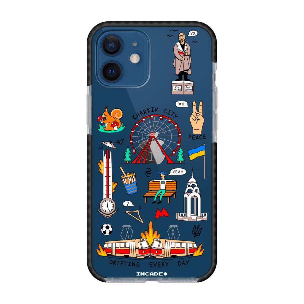 Чохол для iPhone 12 KHARKIV - INCADE
