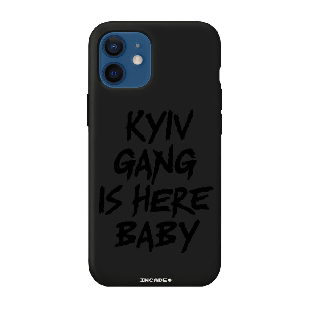 Чохол для iPhone 12 kyiv black - INCADE