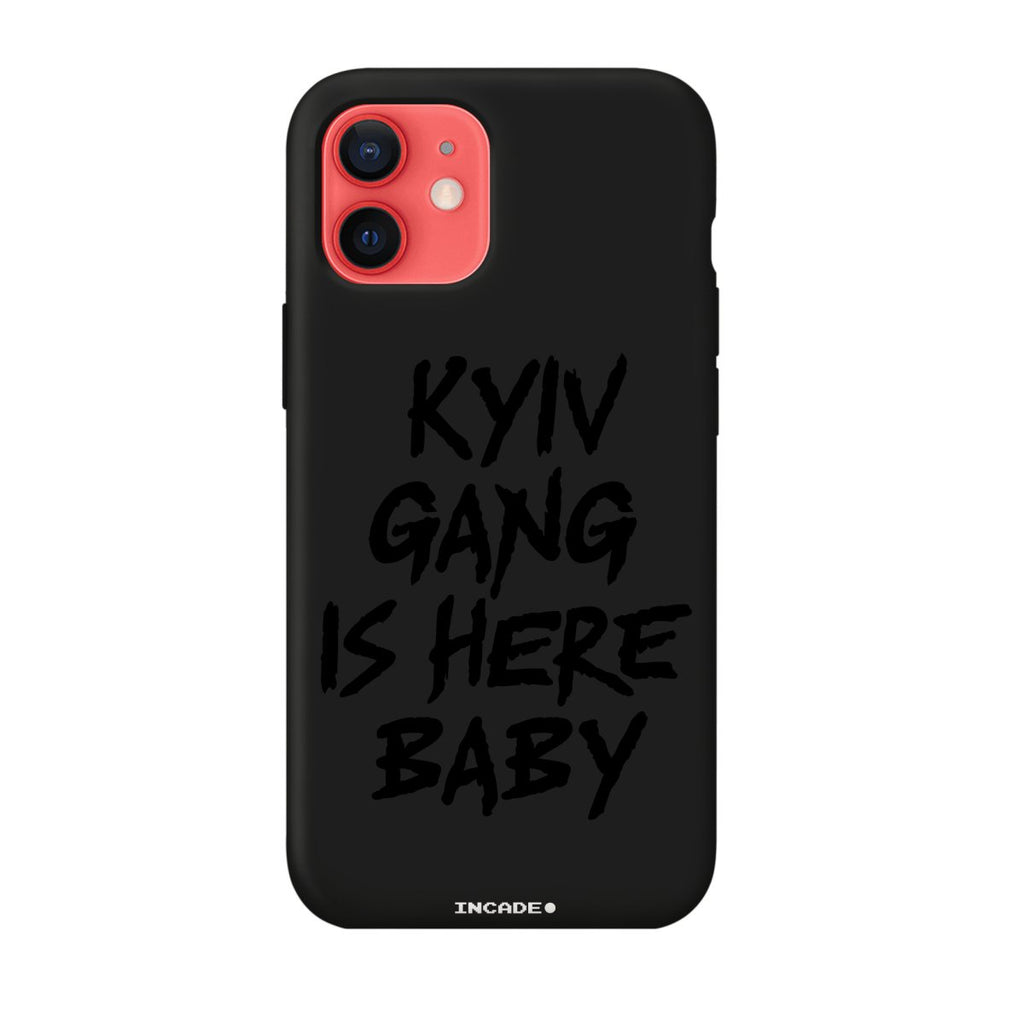 Чохол для iPhone 12 kyiv black - INCADE